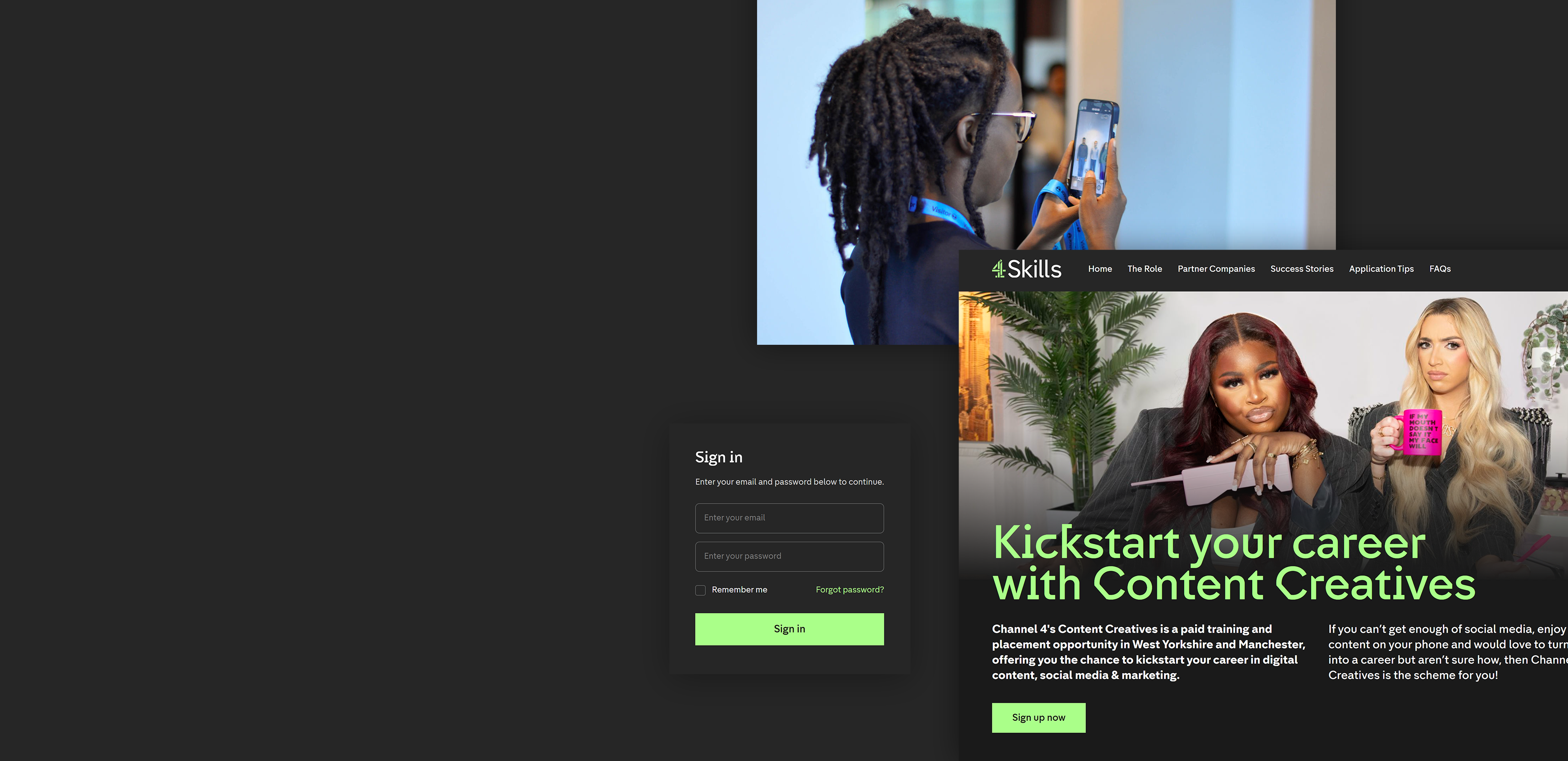 Channel 4 apprenticeships, training and and talent schemes